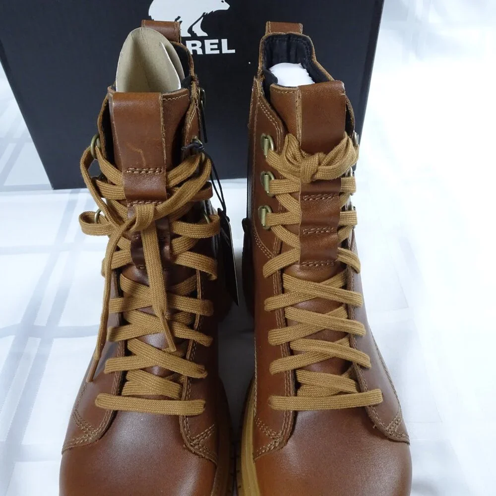 Sorel‎ - ONA Ave Boot Lace, Brown, Waterproof Women's 8.5 - NEW
